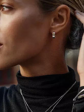 EDBLAD | Ohrringe FAVE HOOPS Steel | 